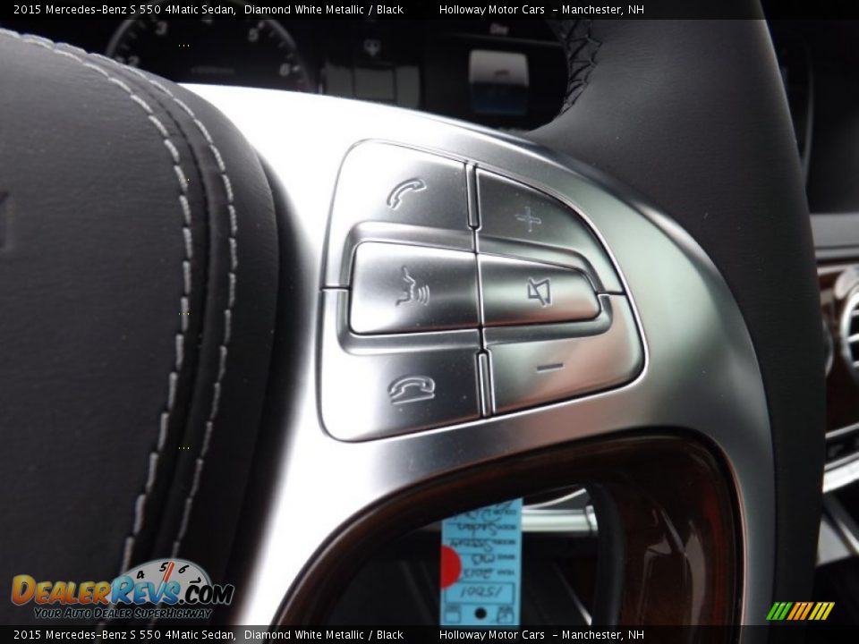 Controls of 2015 Mercedes-Benz S 550 4Matic Sedan Photo #20