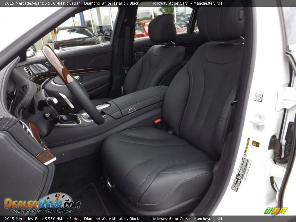 Front Seat of 2015 Mercedes-Benz S 550 4Matic Sedan Photo #26