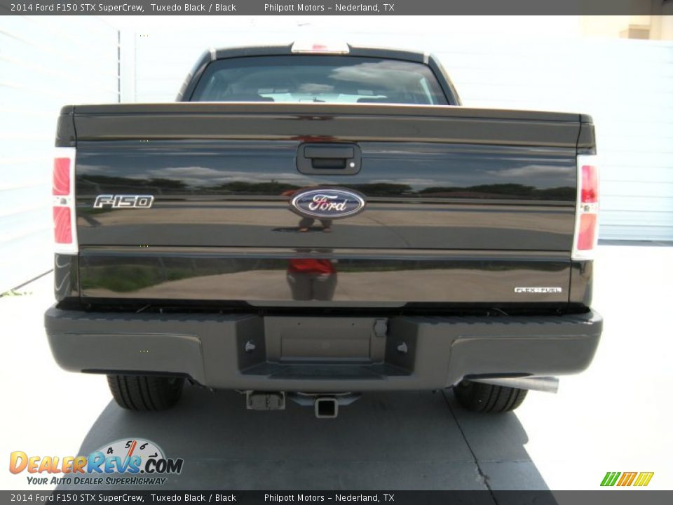 2014 Ford F150 STX SuperCrew Tuxedo Black / Black Photo #5