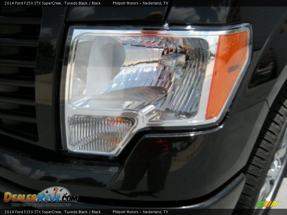 2014 Ford F150 STX SuperCrew Tuxedo Black / Black Photo #9