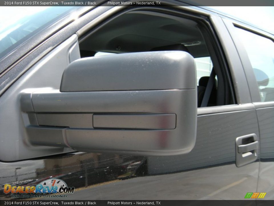 2014 Ford F150 STX SuperCrew Tuxedo Black / Black Photo #14