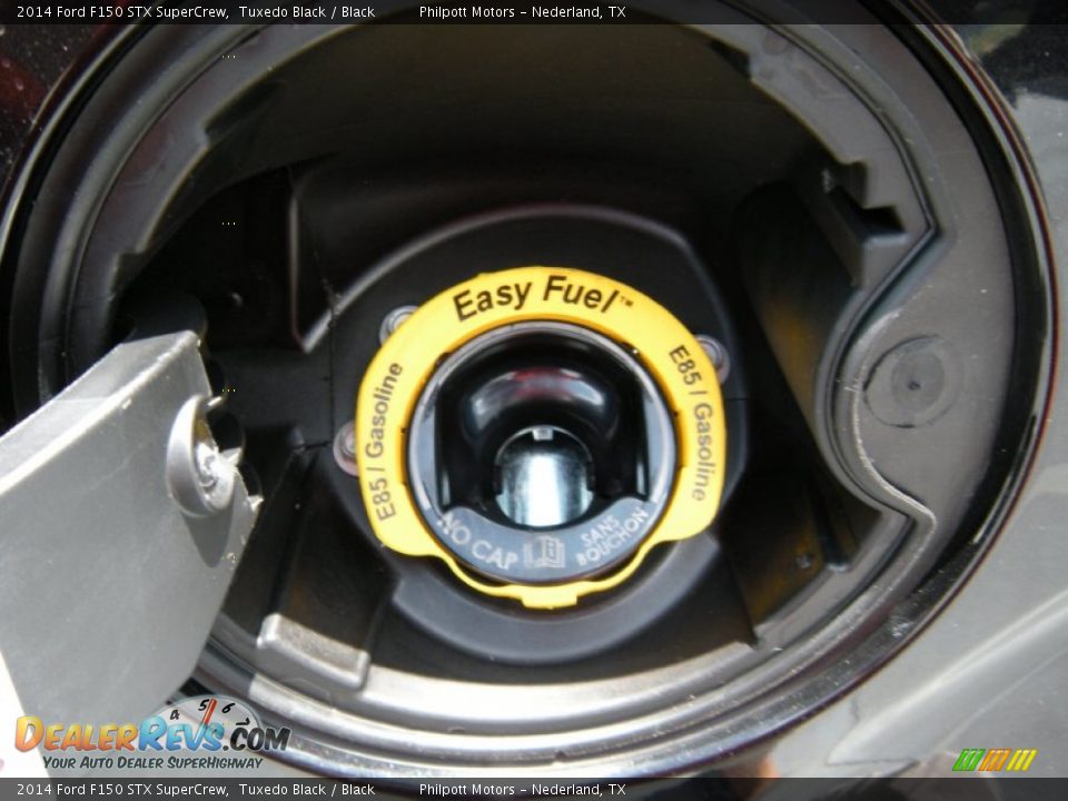 2014 Ford F150 STX SuperCrew Tuxedo Black / Black Photo #15