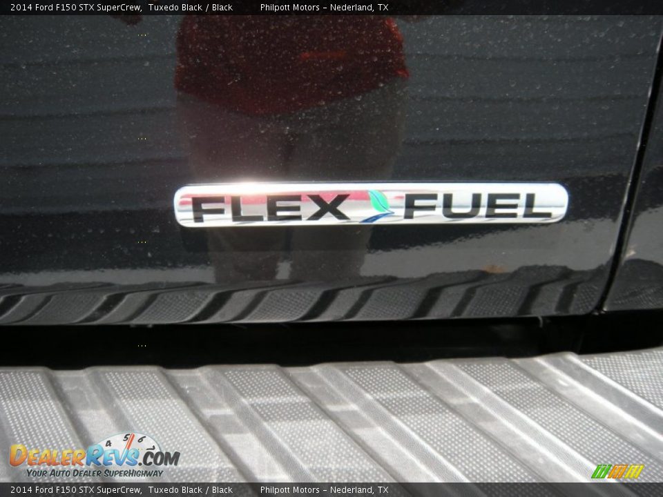 2014 Ford F150 STX SuperCrew Tuxedo Black / Black Photo #17