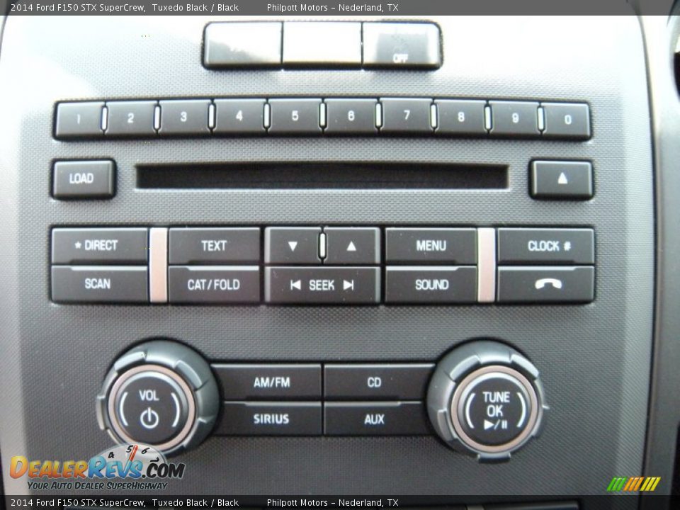 2014 Ford F150 STX SuperCrew Tuxedo Black / Black Photo #29