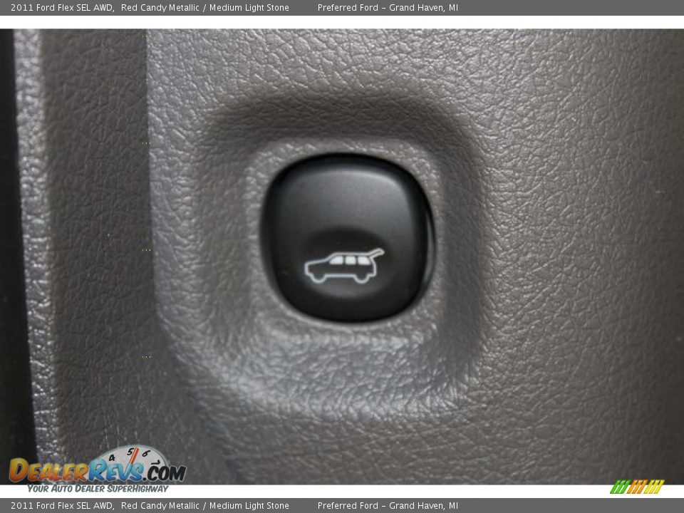 2011 Ford Flex SEL AWD Red Candy Metallic / Medium Light Stone Photo #22
