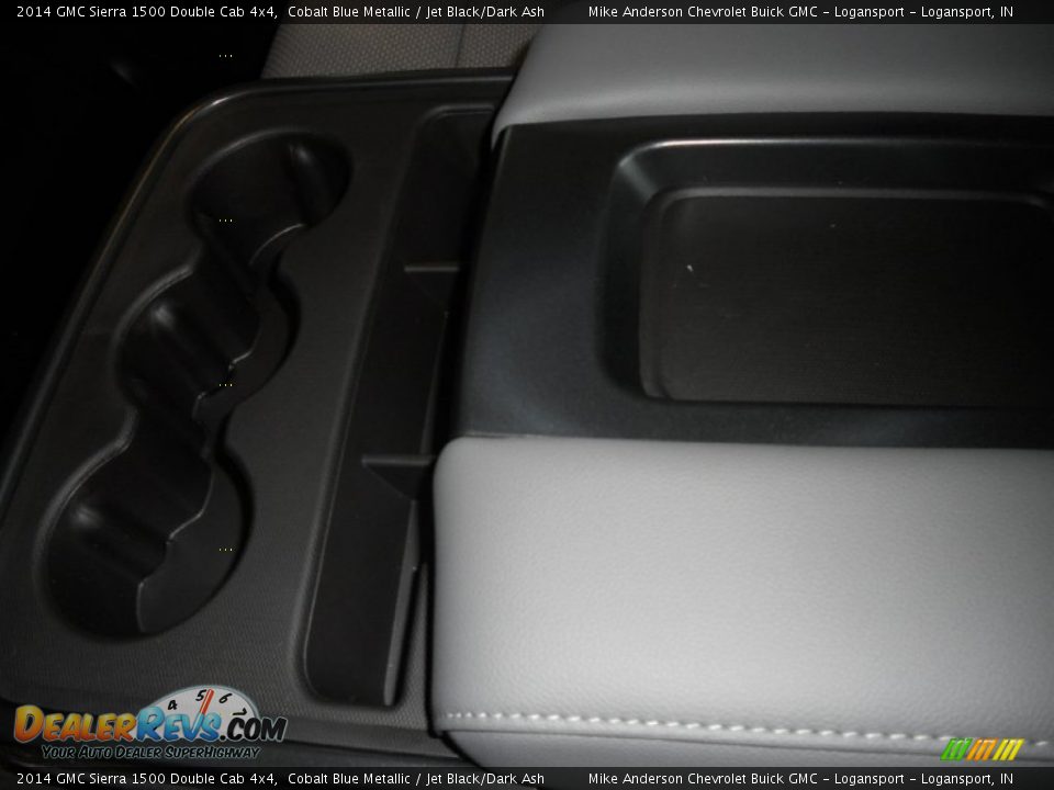 2014 GMC Sierra 1500 Double Cab 4x4 Cobalt Blue Metallic / Jet Black/Dark Ash Photo #7