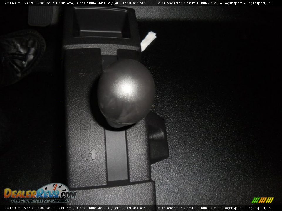 2014 GMC Sierra 1500 Double Cab 4x4 Cobalt Blue Metallic / Jet Black/Dark Ash Photo #8