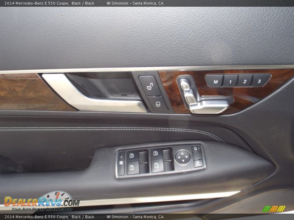 2014 Mercedes-Benz E 550 Coupe Black / Black Photo #6