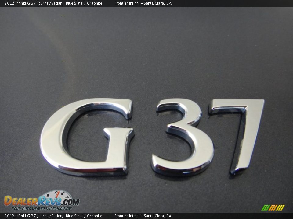 2012 Infiniti G 37 Journey Sedan Blue Slate / Graphite Photo #21