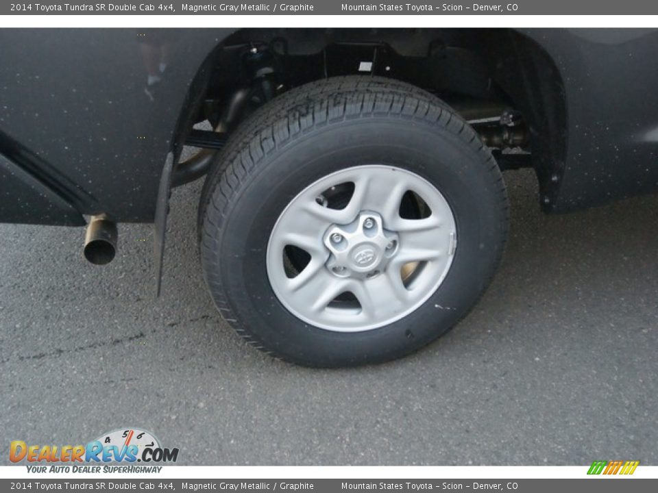 2014 Toyota Tundra SR Double Cab 4x4 Magnetic Gray Metallic / Graphite Photo #9
