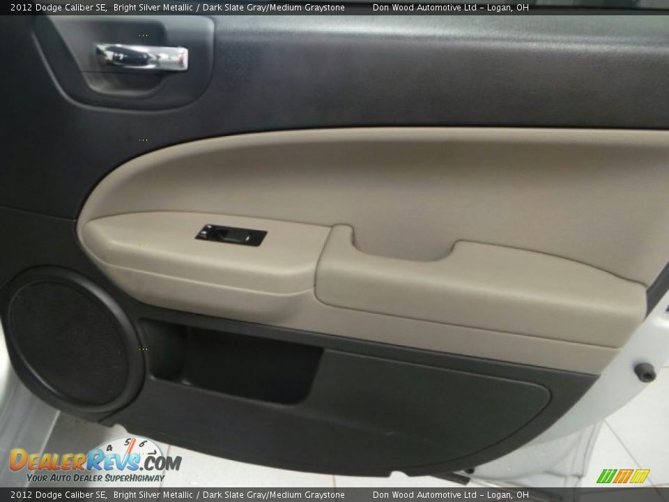 2012 Dodge Caliber SE Bright Silver Metallic / Dark Slate Gray/Medium Graystone Photo #17