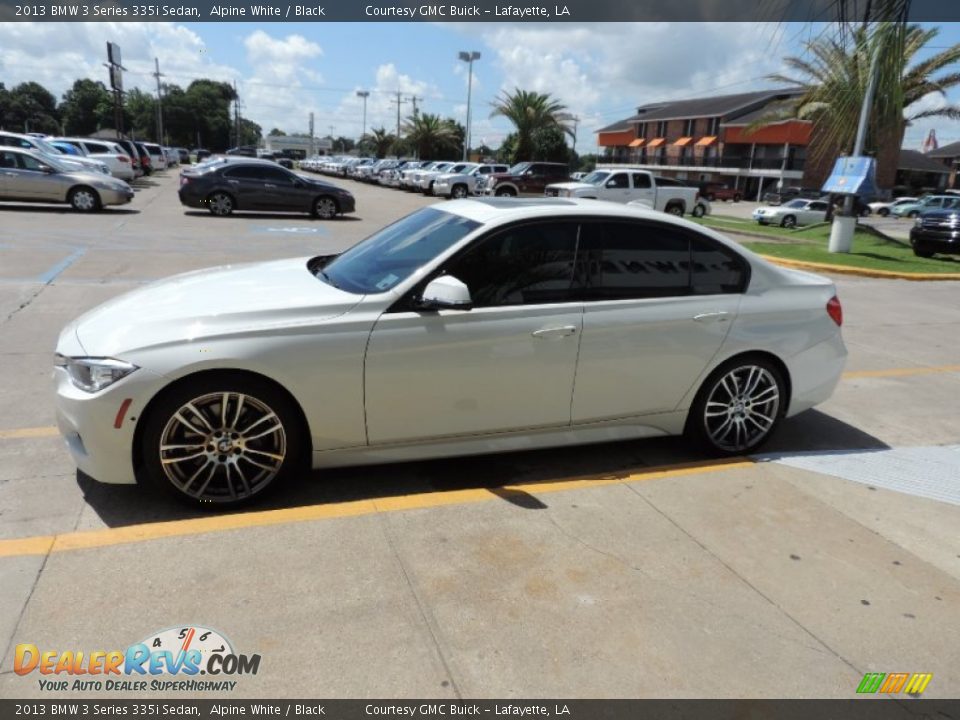 2013 BMW 3 Series 335i Sedan Alpine White / Black Photo #3