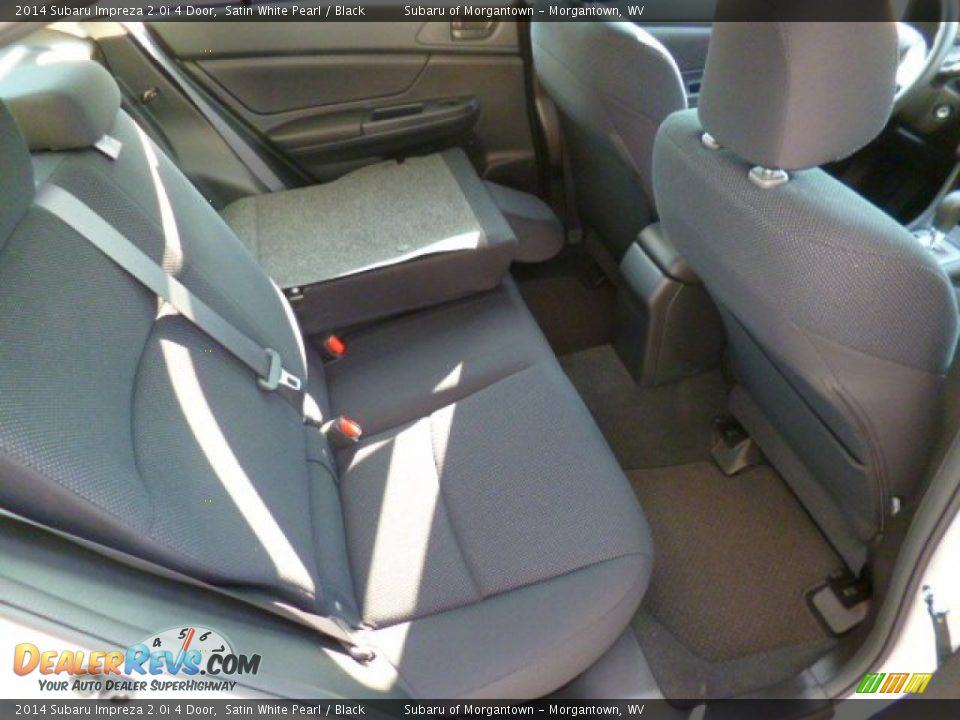 2014 Subaru Impreza 2.0i 4 Door Satin White Pearl / Black Photo #12
