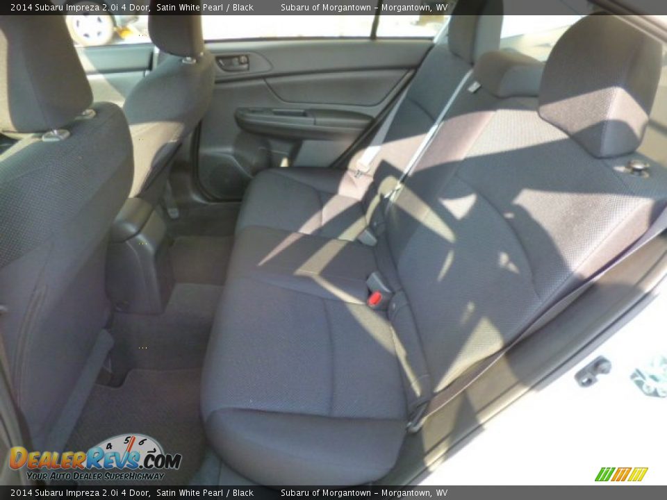 2014 Subaru Impreza 2.0i 4 Door Satin White Pearl / Black Photo #13