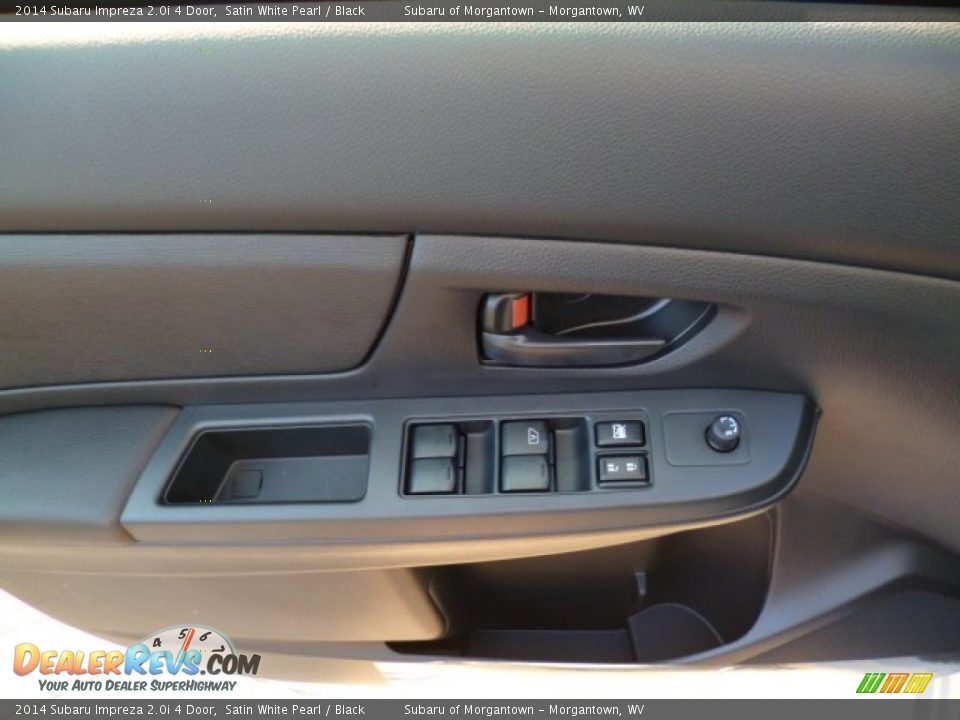 2014 Subaru Impreza 2.0i 4 Door Satin White Pearl / Black Photo #17