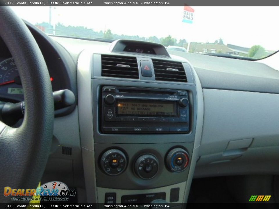 2012 Toyota Corolla LE Classic Silver Metallic / Ash Photo #12