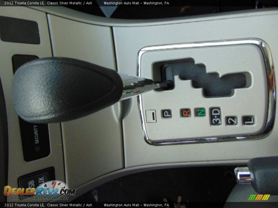 2012 Toyota Corolla LE Classic Silver Metallic / Ash Photo #13