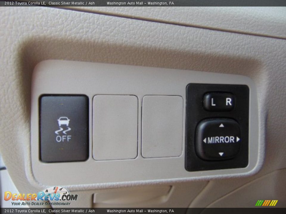 2012 Toyota Corolla LE Classic Silver Metallic / Ash Photo #14
