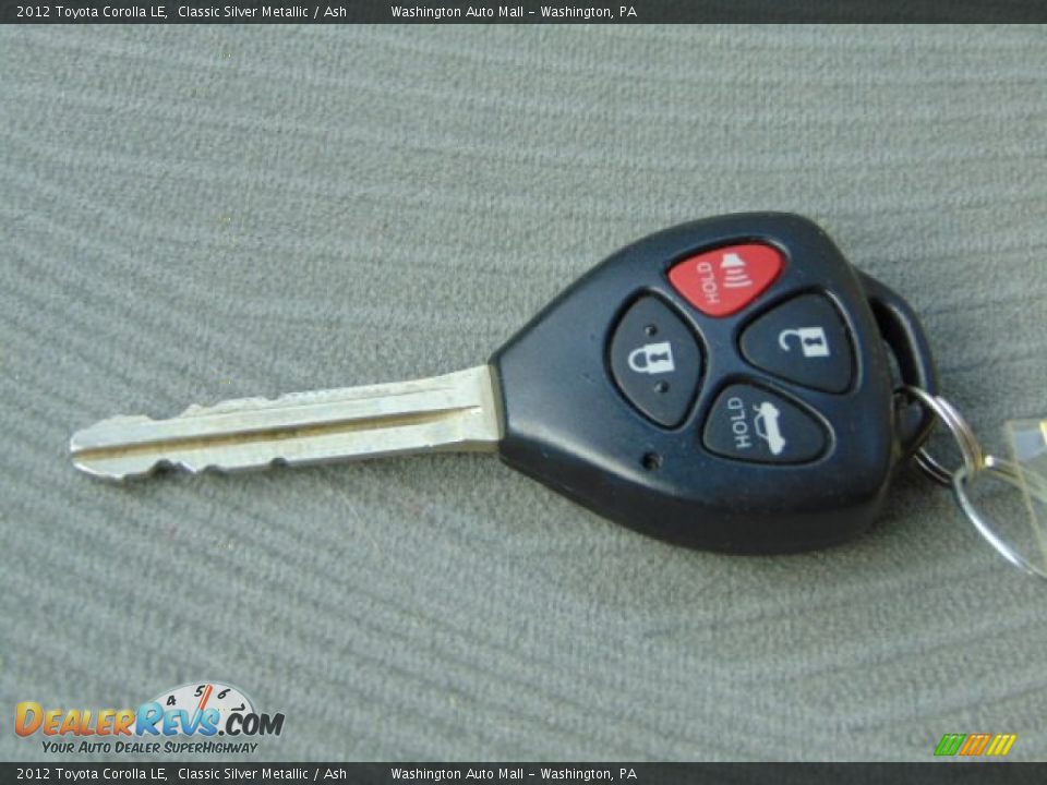 2012 Toyota Corolla LE Classic Silver Metallic / Ash Photo #18
