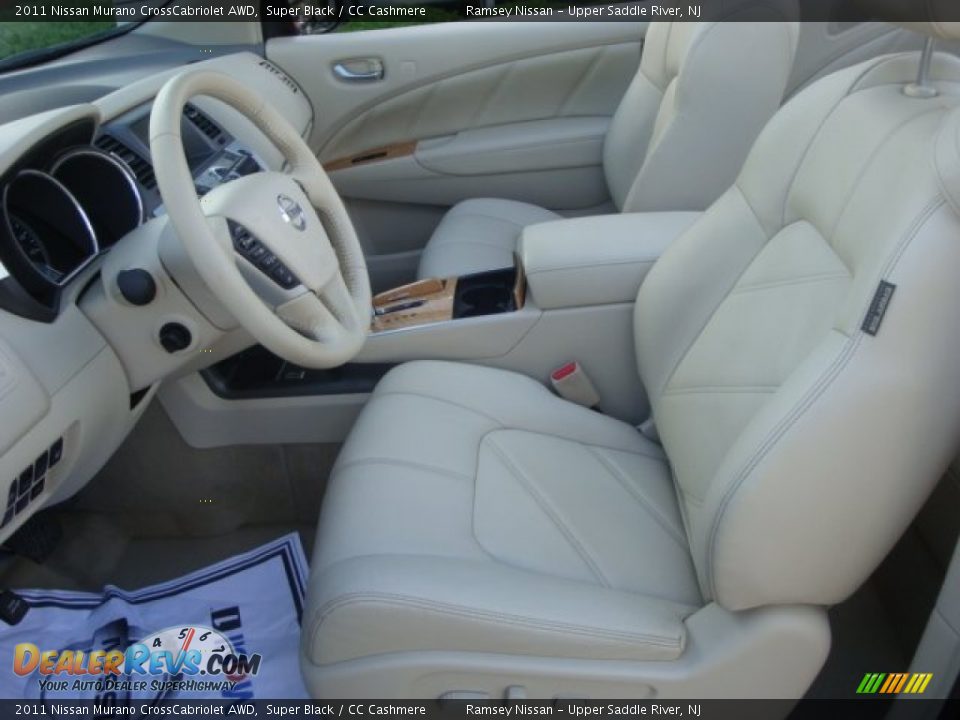 Front Seat of 2011 Nissan Murano CrossCabriolet AWD Photo #12