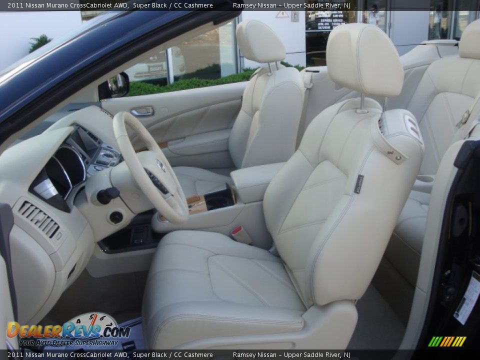 Front Seat of 2011 Nissan Murano CrossCabriolet AWD Photo #13