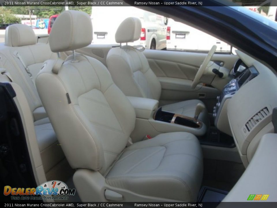 Front Seat of 2011 Nissan Murano CrossCabriolet AWD Photo #16