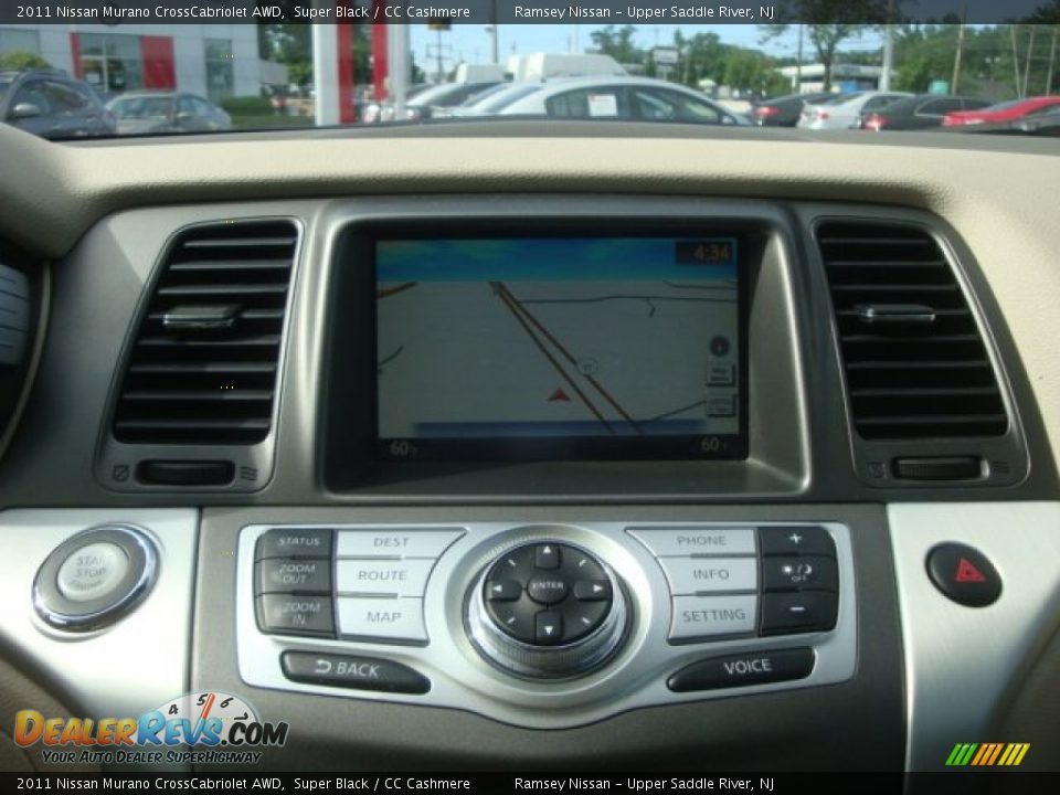 Navigation of 2011 Nissan Murano CrossCabriolet AWD Photo #19