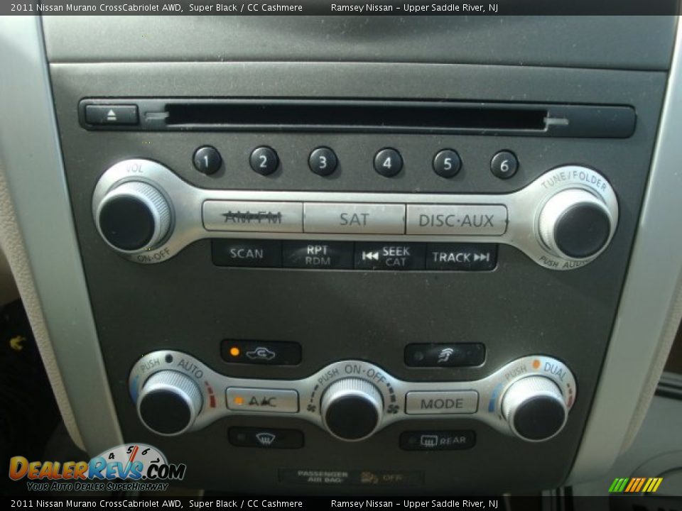 Audio System of 2011 Nissan Murano CrossCabriolet AWD Photo #21