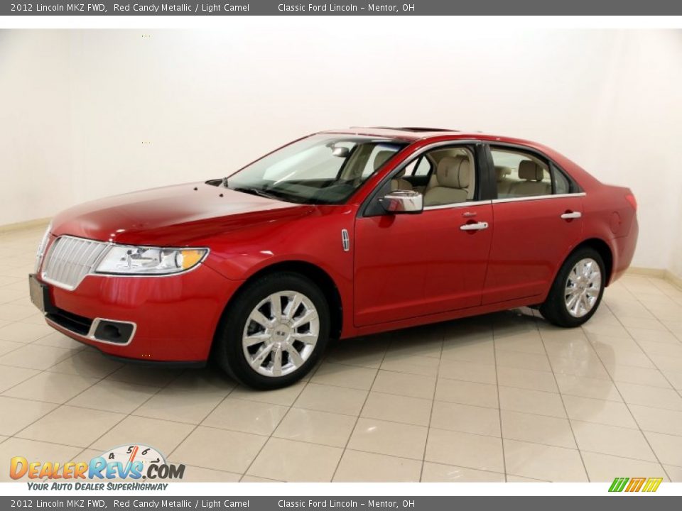 Red Candy Metallic 2012 Lincoln MKZ FWD Photo #3