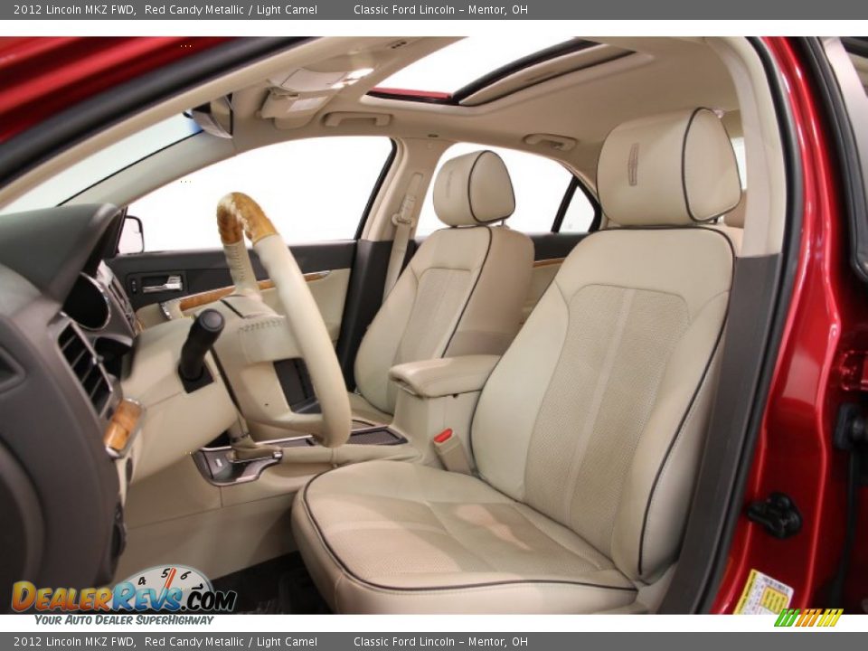 Front Seat of 2012 Lincoln MKZ FWD Photo #5