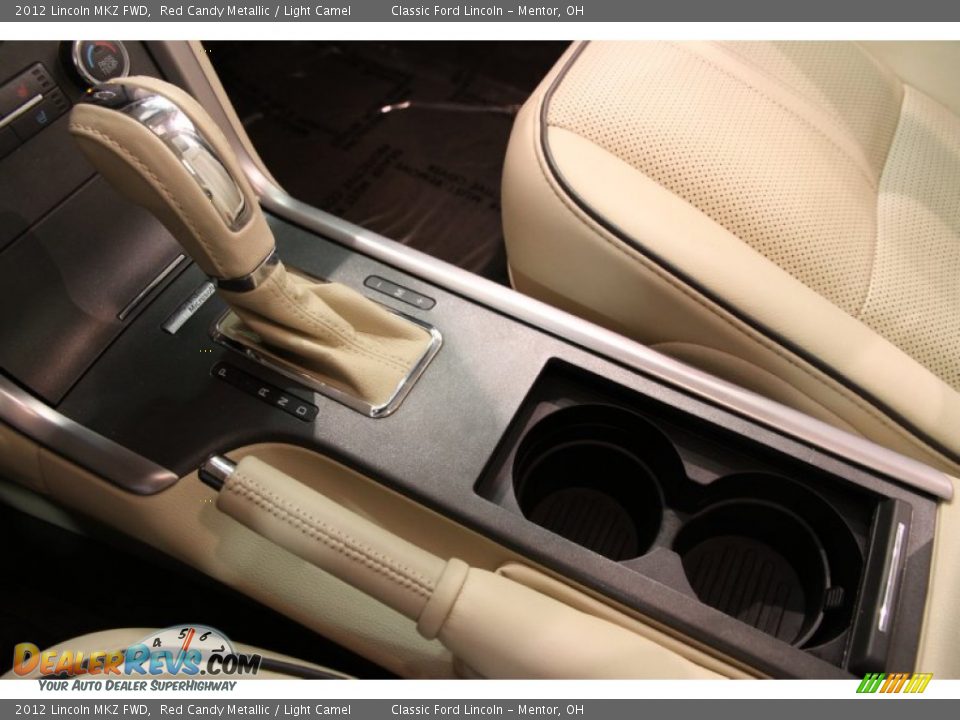 2012 Lincoln MKZ FWD Red Candy Metallic / Light Camel Photo #13