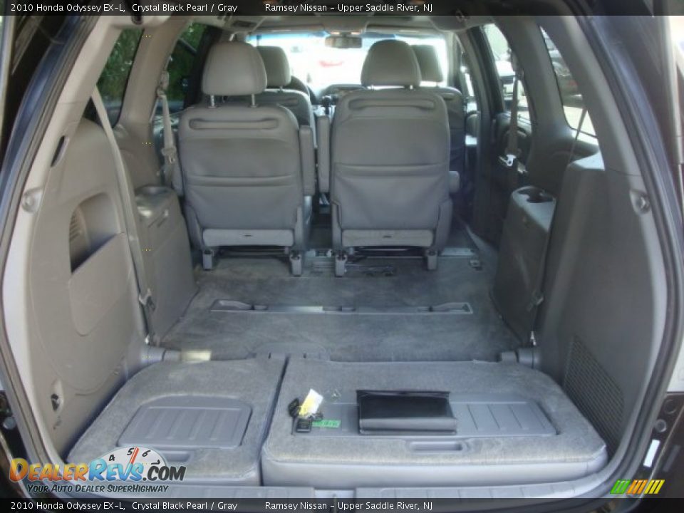2010 Honda Odyssey EX-L Crystal Black Pearl / Gray Photo #25