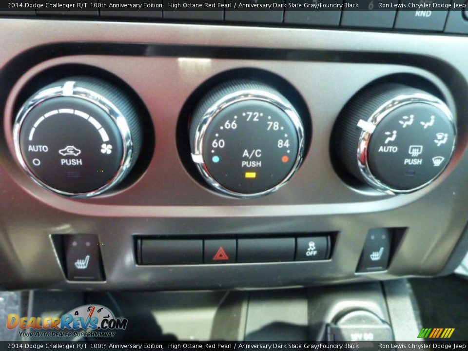 Controls of 2014 Dodge Challenger R/T 100th Anniversary Edition Photo #19