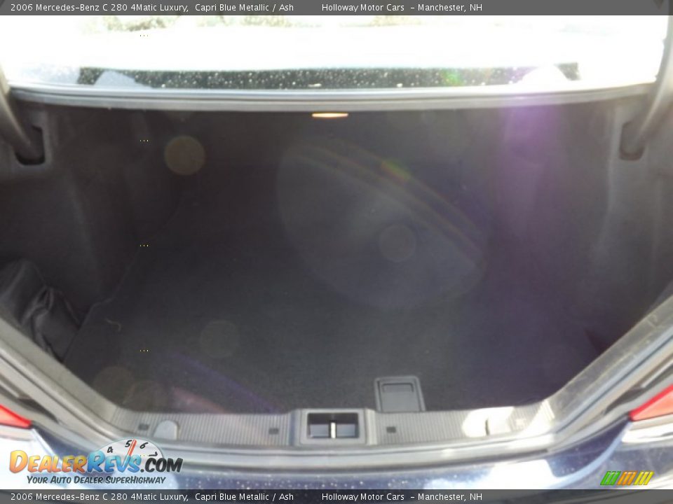 2006 Mercedes-Benz C 280 4Matic Luxury Capri Blue Metallic / Ash Photo #6