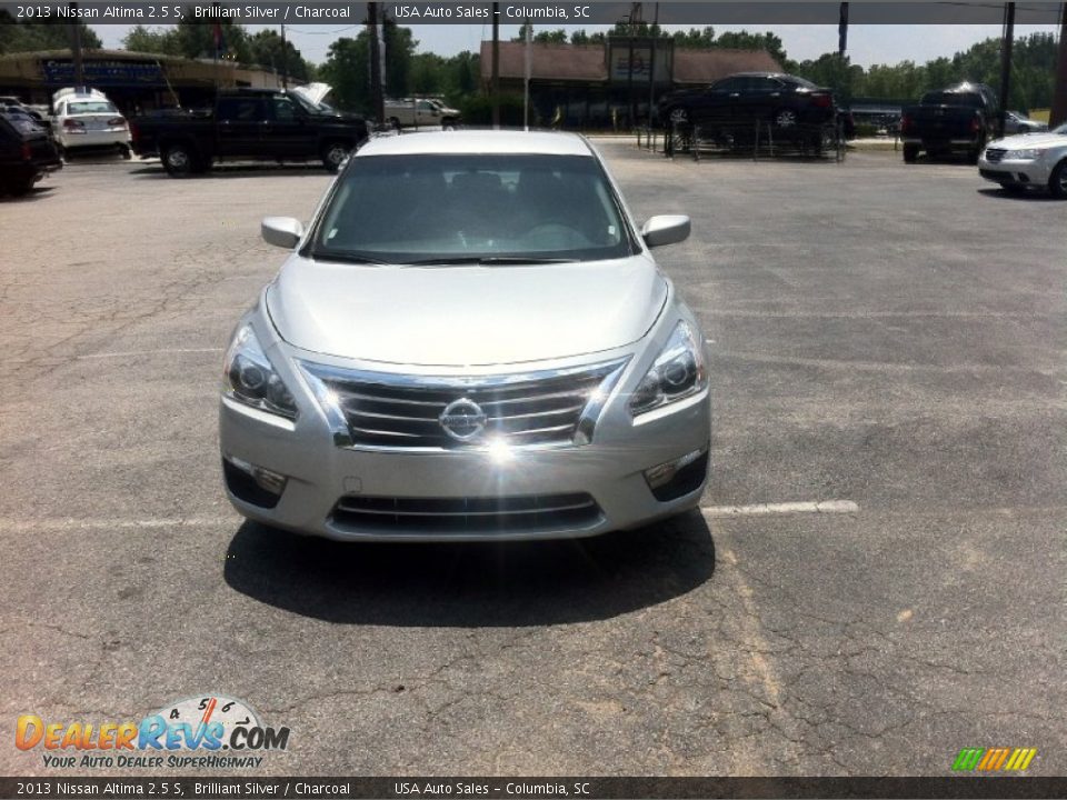 2013 Nissan Altima 2.5 S Brilliant Silver / Charcoal Photo #1