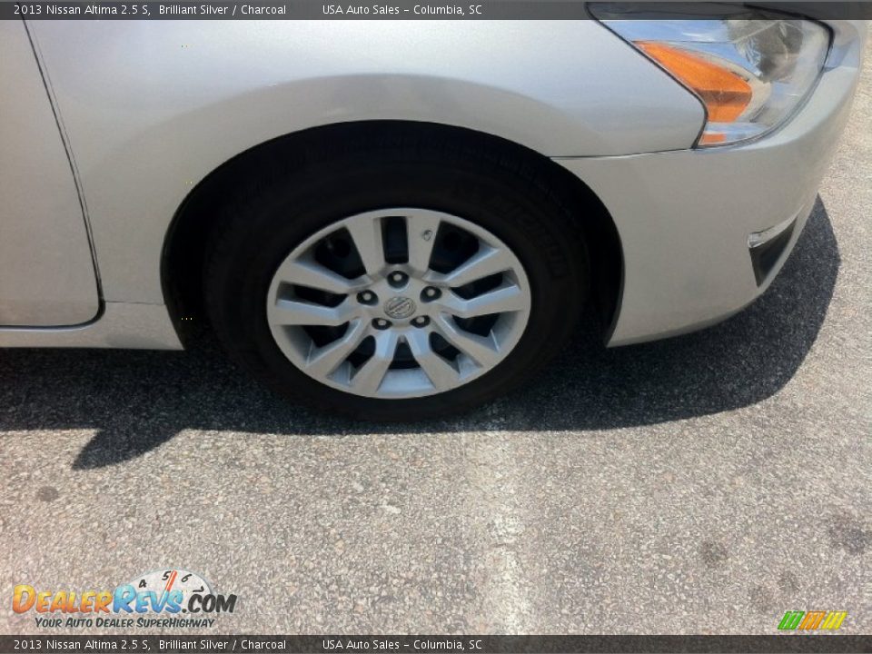 2013 Nissan Altima 2.5 S Brilliant Silver / Charcoal Photo #6