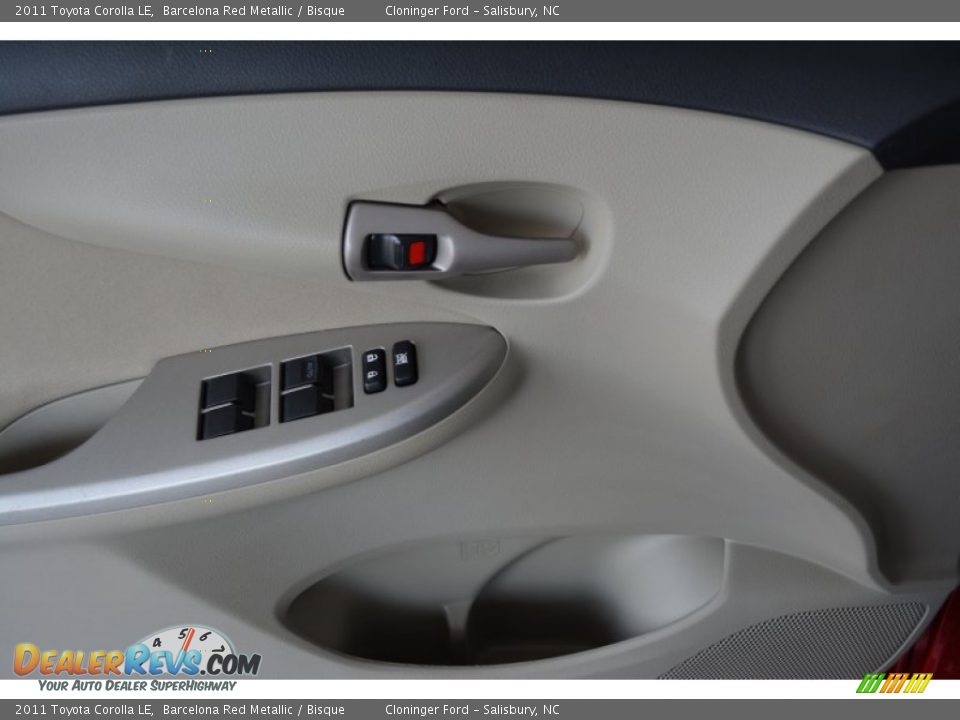 2011 Toyota Corolla LE Barcelona Red Metallic / Bisque Photo #8