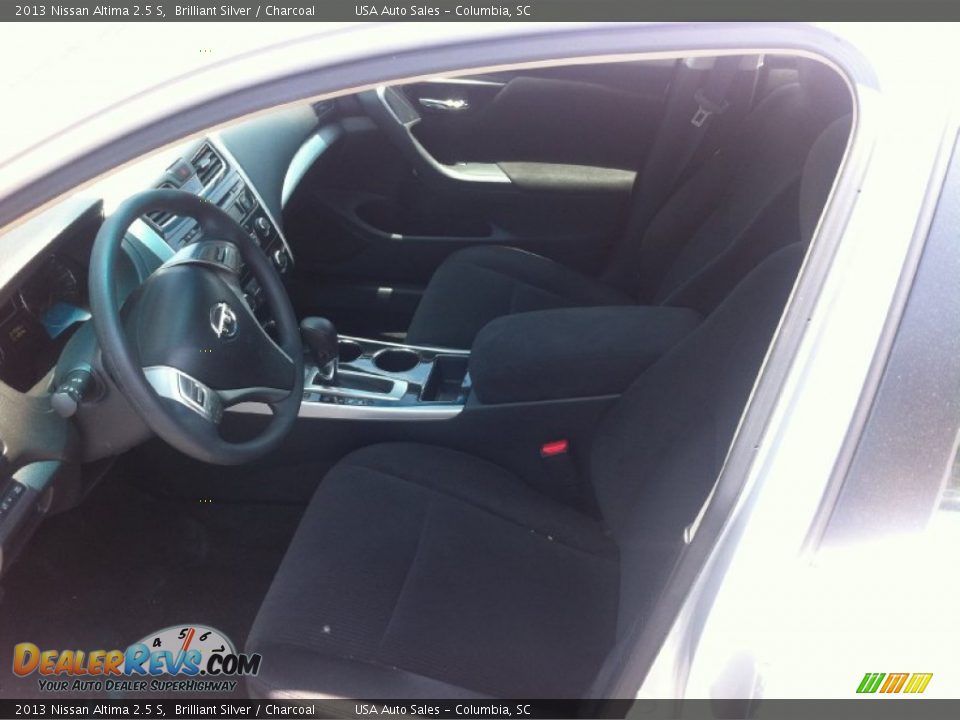 2013 Nissan Altima 2.5 S Brilliant Silver / Charcoal Photo #12