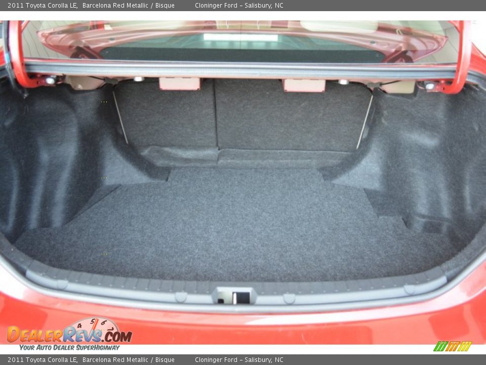 2011 Toyota Corolla LE Barcelona Red Metallic / Bisque Photo #12
