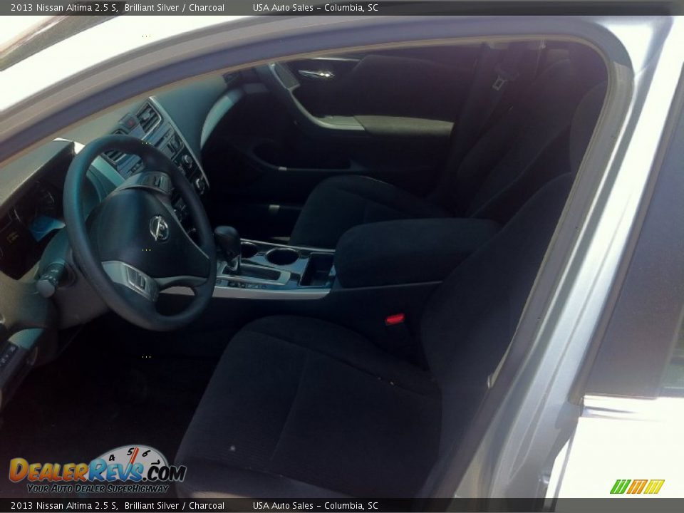 2013 Nissan Altima 2.5 S Brilliant Silver / Charcoal Photo #13