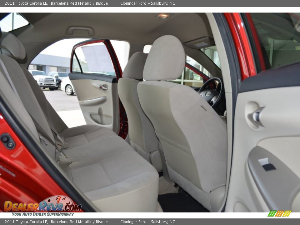 2011 Toyota Corolla LE Barcelona Red Metallic / Bisque Photo #13