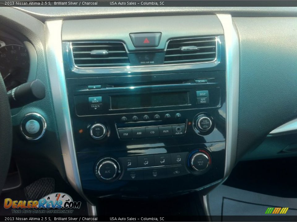2013 Nissan Altima 2.5 S Brilliant Silver / Charcoal Photo #14