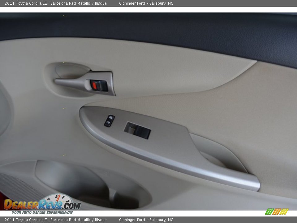 2011 Toyota Corolla LE Barcelona Red Metallic / Bisque Photo #14