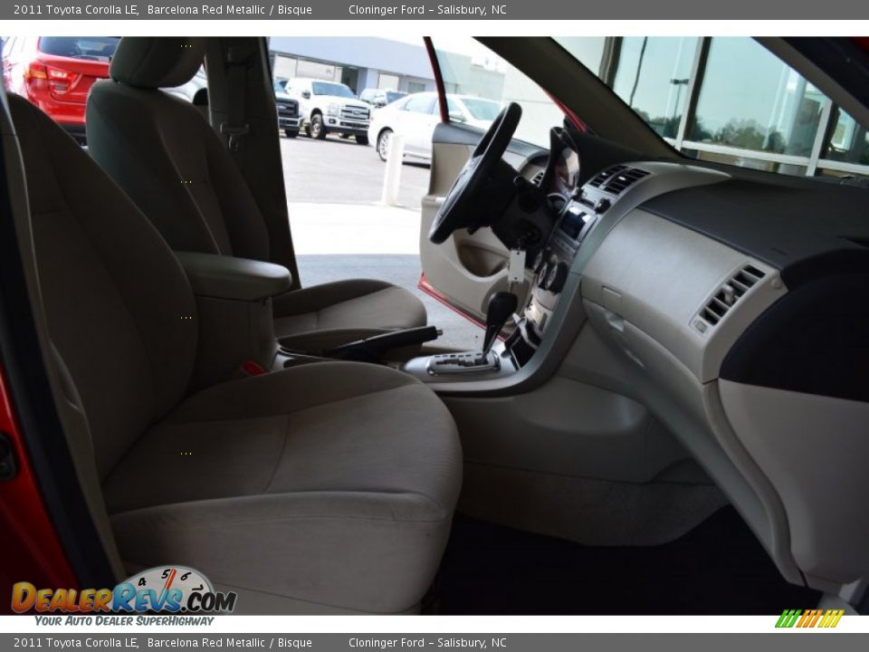 2011 Toyota Corolla LE Barcelona Red Metallic / Bisque Photo #15