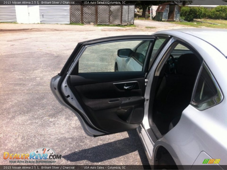 2013 Nissan Altima 2.5 S Brilliant Silver / Charcoal Photo #16