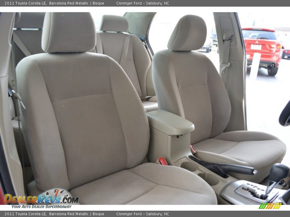 2011 Toyota Corolla LE Barcelona Red Metallic / Bisque Photo #16