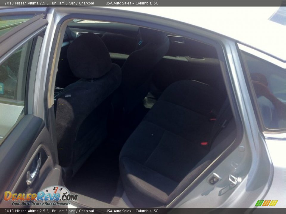 2013 Nissan Altima 2.5 S Brilliant Silver / Charcoal Photo #18