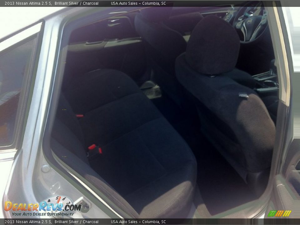 2013 Nissan Altima 2.5 S Brilliant Silver / Charcoal Photo #21