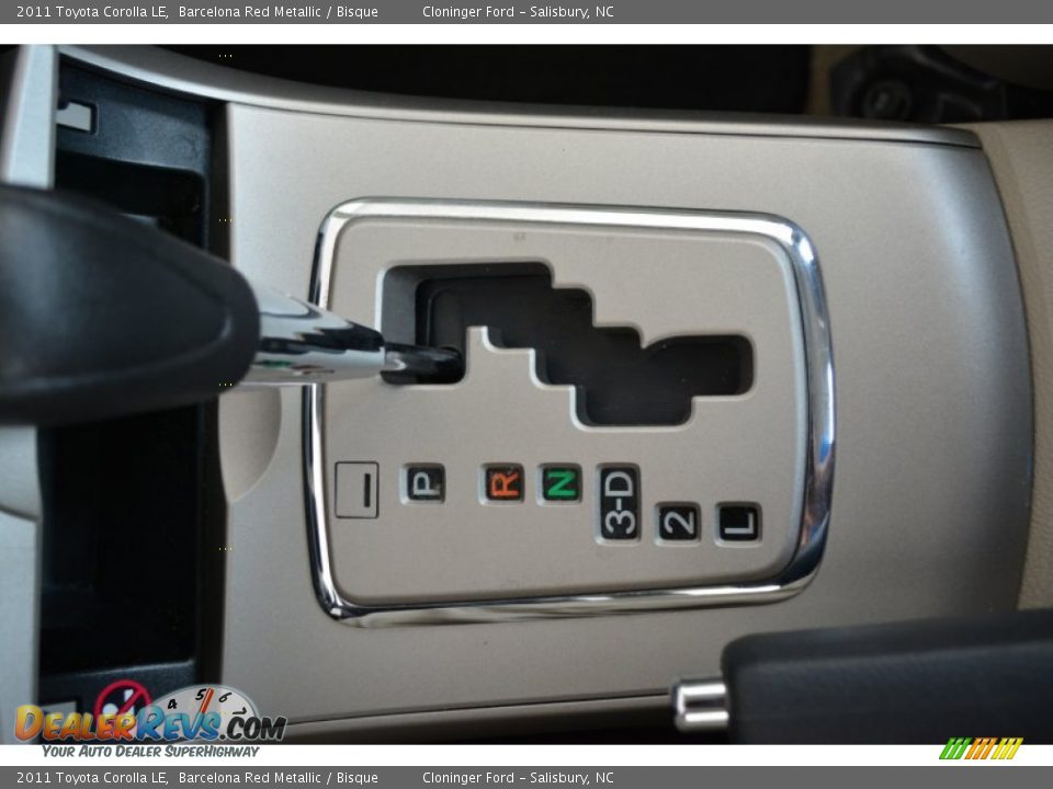 2011 Toyota Corolla LE Barcelona Red Metallic / Bisque Photo #22