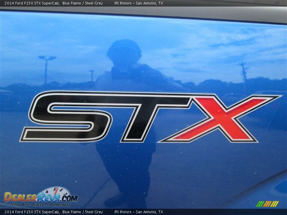 2014 Ford F150 STX SuperCab Blue Flame / Steel Grey Photo #10